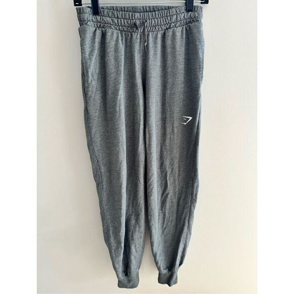 Gymshark Dark Gray Knit Jogger Pants, Size XS - Picture 2 of 8